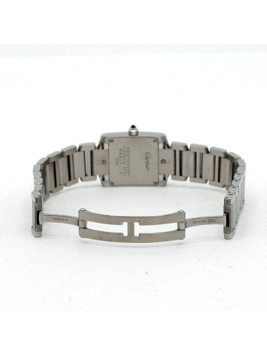 Cartier Tank Francaise SM SS Quartz Watch main image 5
